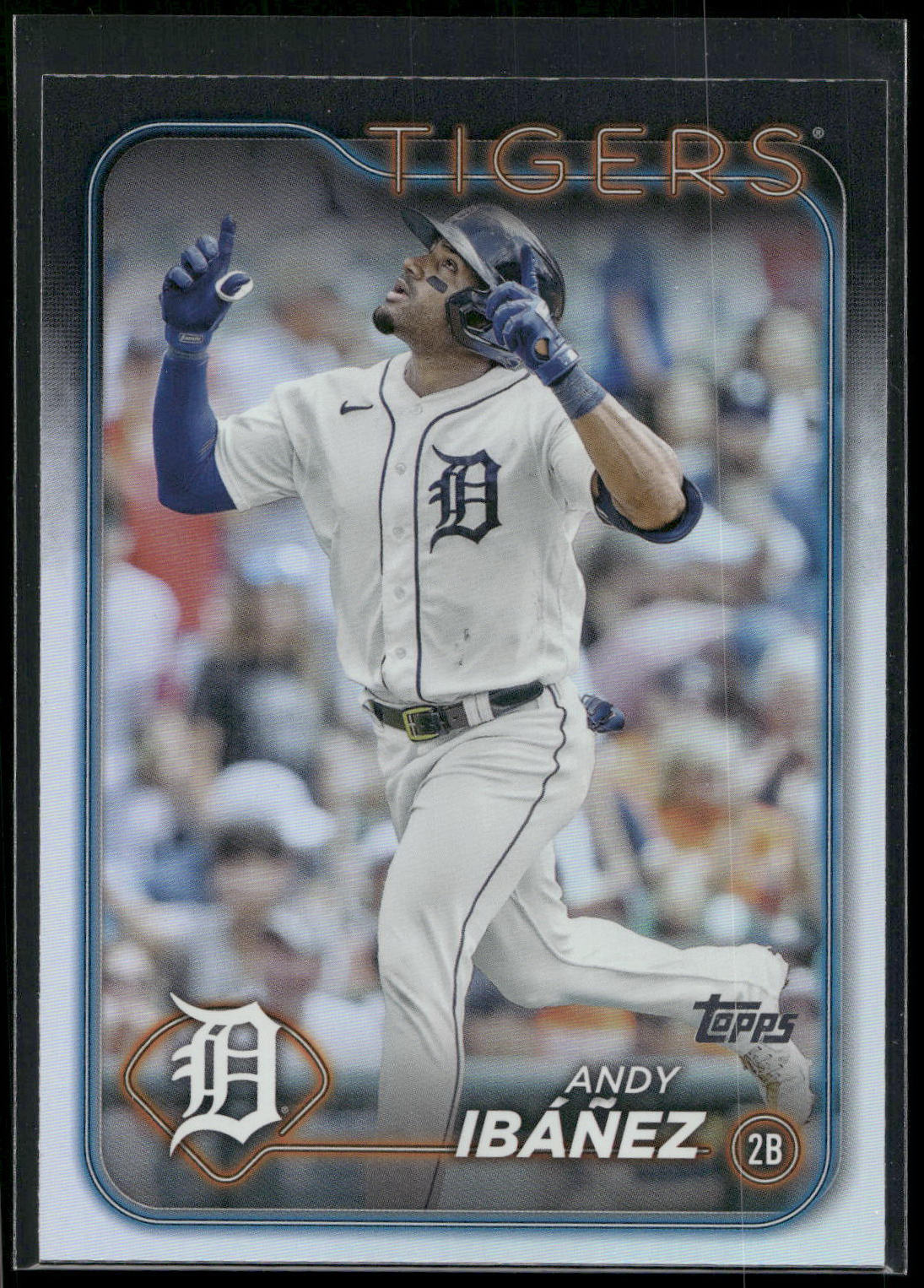 2024 Topps #25 Andy Ibáñez Rainbow Foil