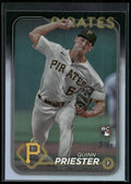 2024 Topps #93 Quinn Priester Rainbow Foil
