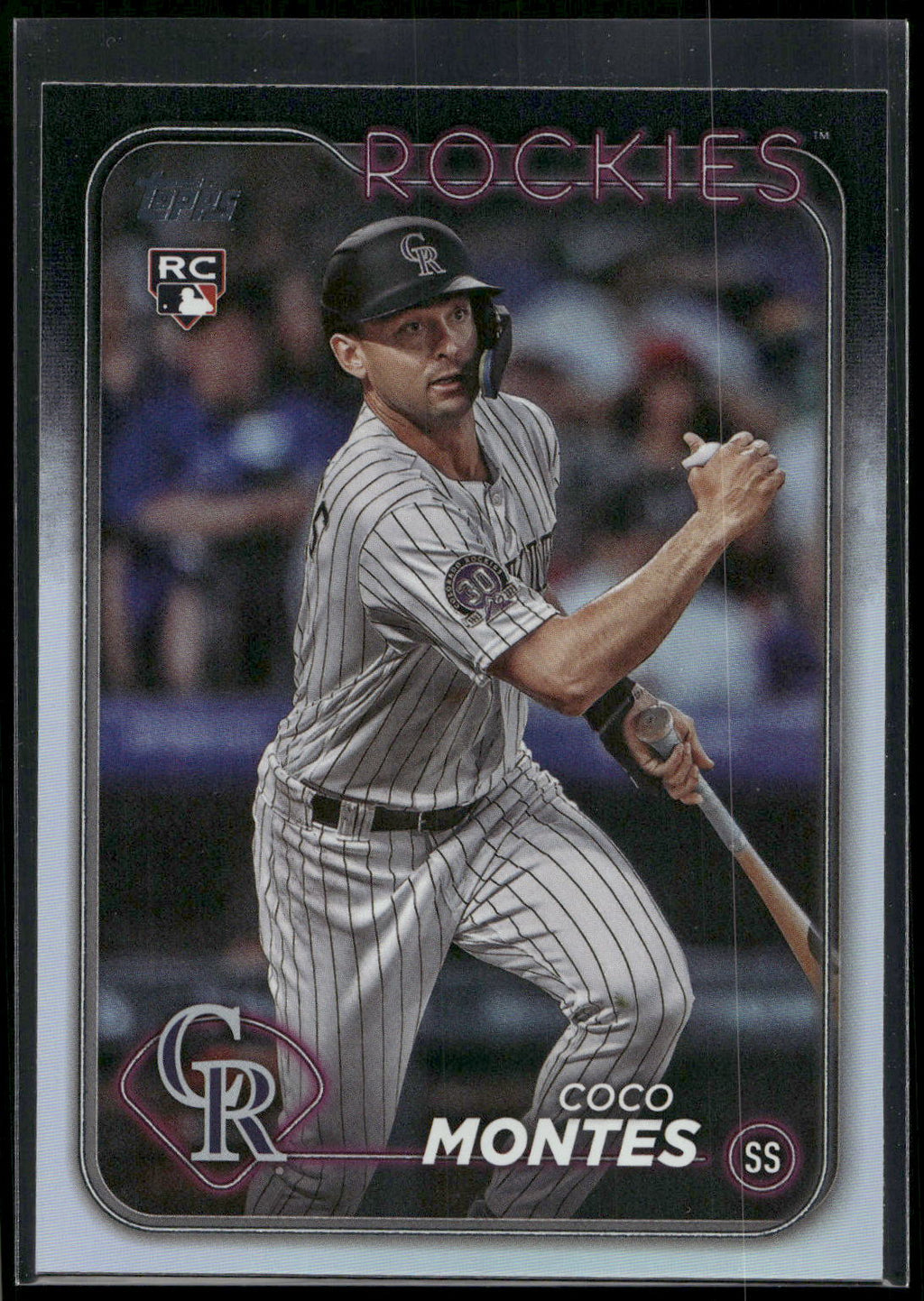 2024 Topps #92 Coco Montes Rainbow Foil