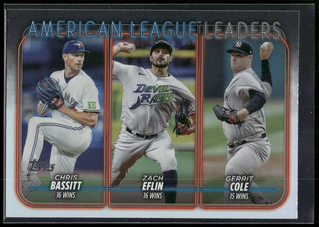 2024 Topps #57 (Chris Bassitt / Zach Eflin / Gerrit Cole)