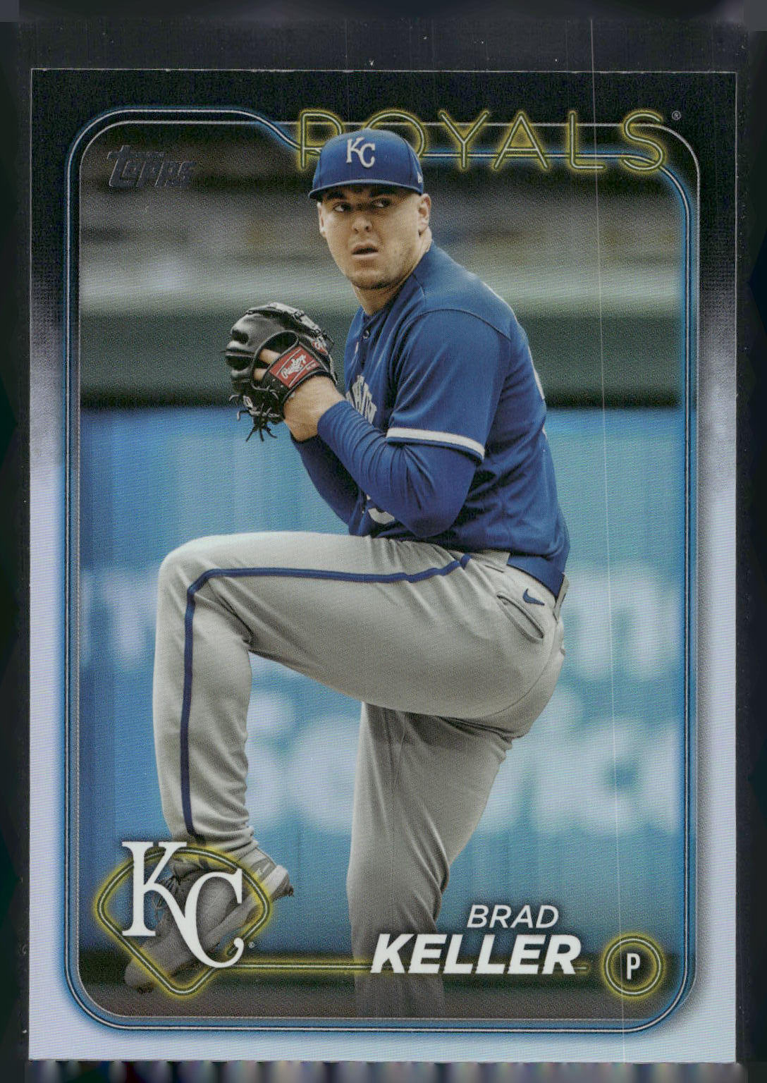 2024 Topps #140 Brad Keller Rainbow Foil