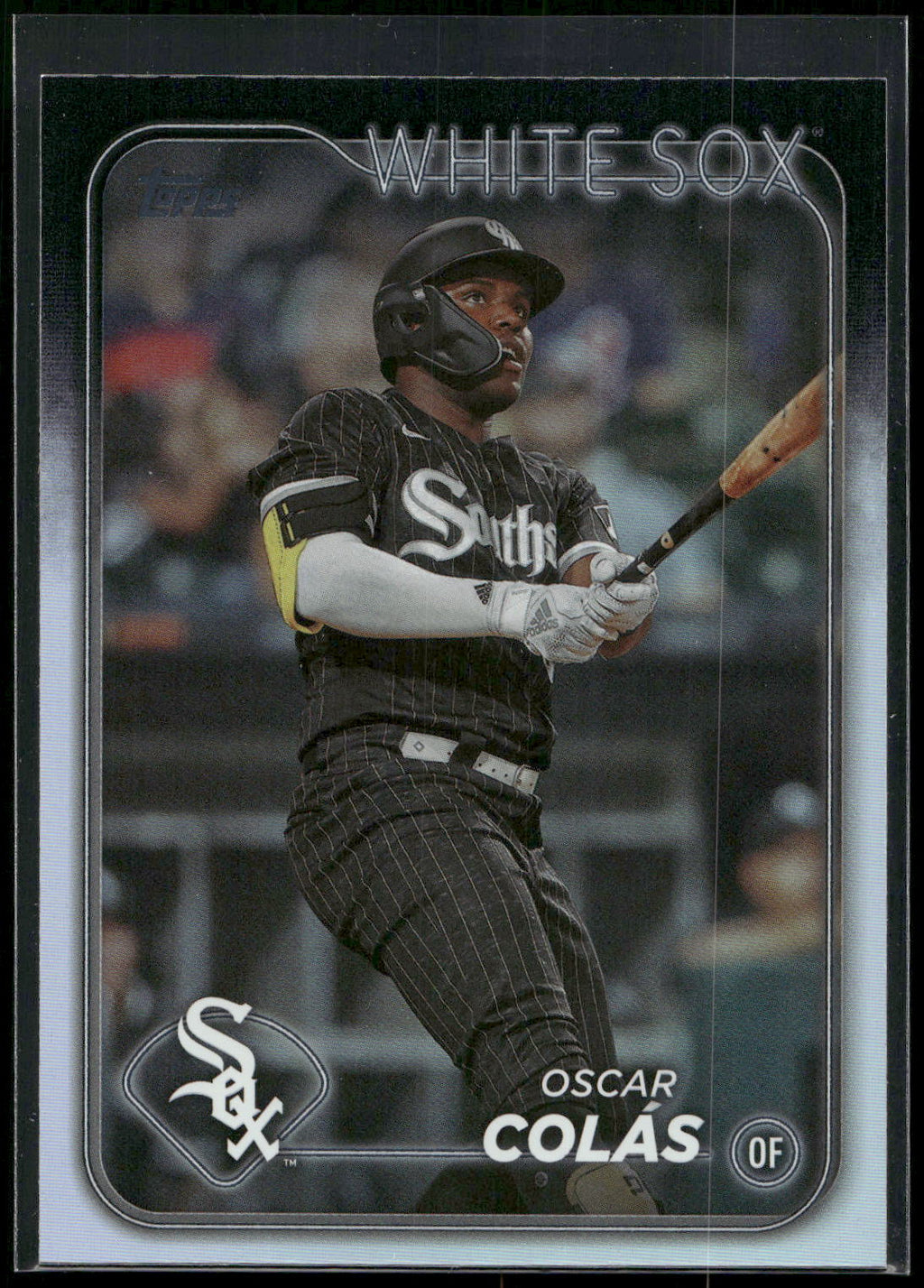 2024 Topps #105 Oscar Colás Rainbow Foil