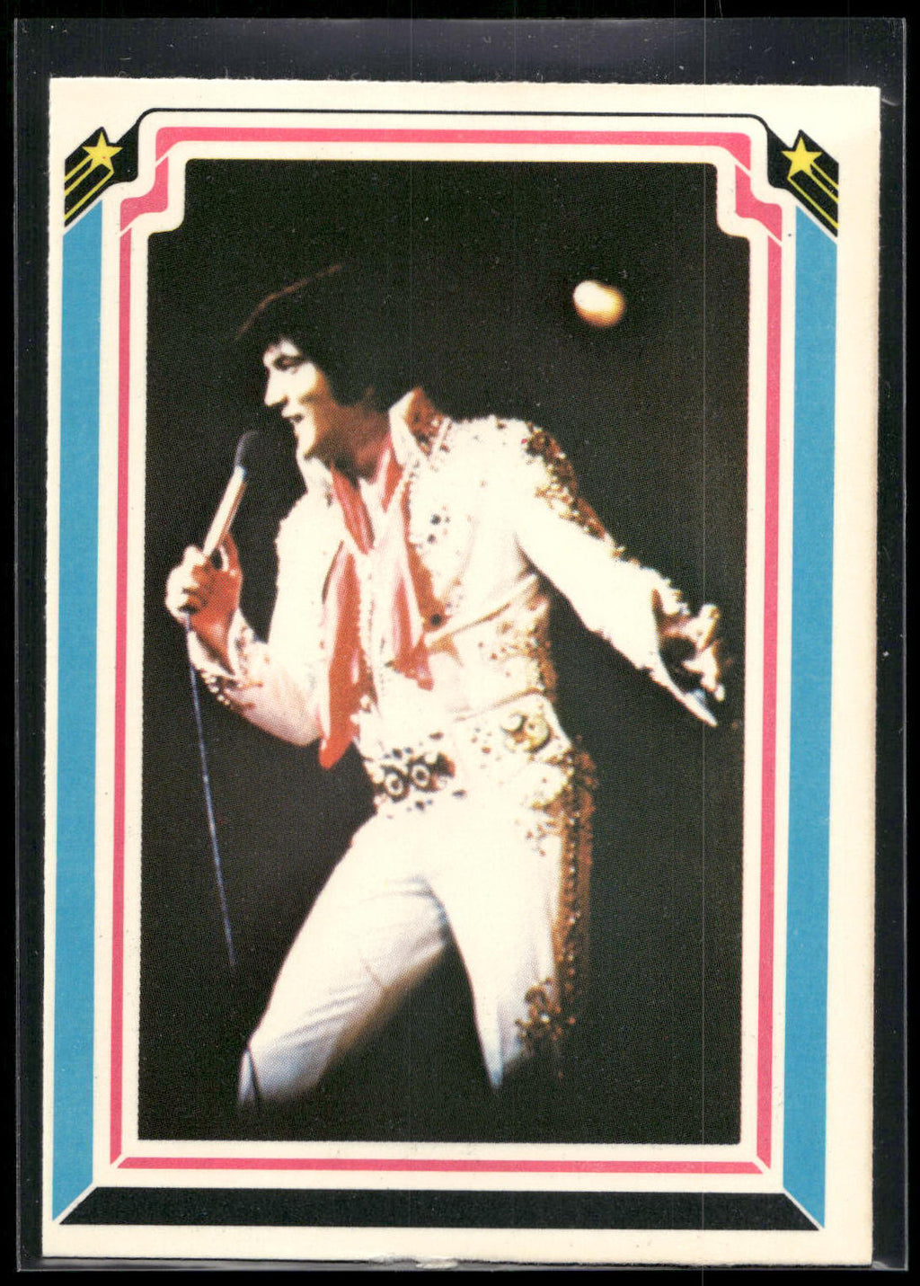 1978 Donruss Elvis Presley #35 He was born January 8, 1935, in a two