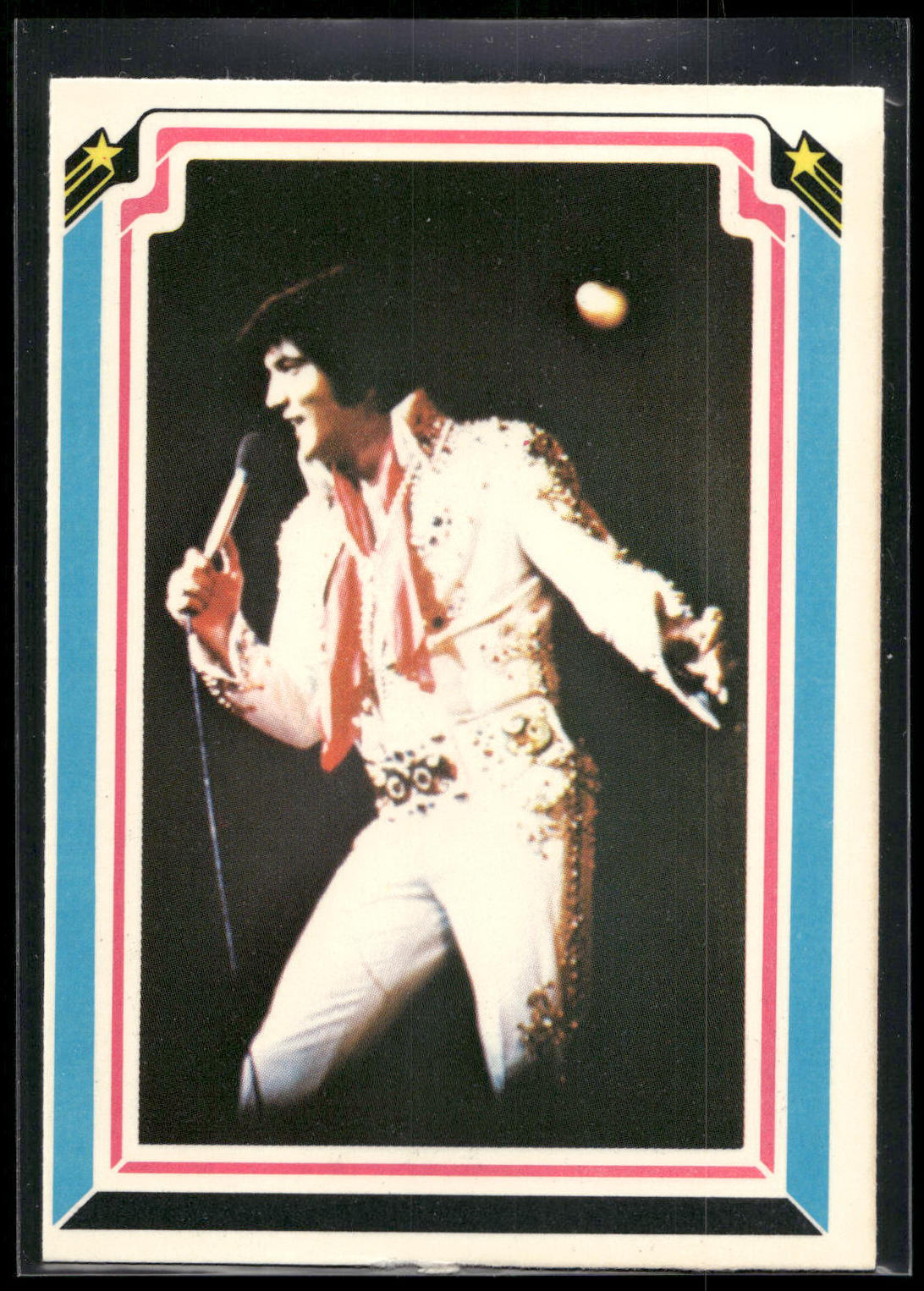 1978 Donruss Elvis Presley #35 He was born January 8, 1935, in a two