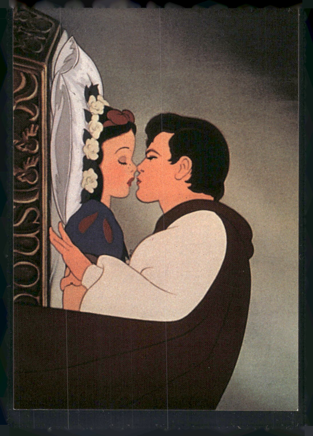 1993 SkyBox Snow White and the Seven Dwarfs #58 The Prince appears