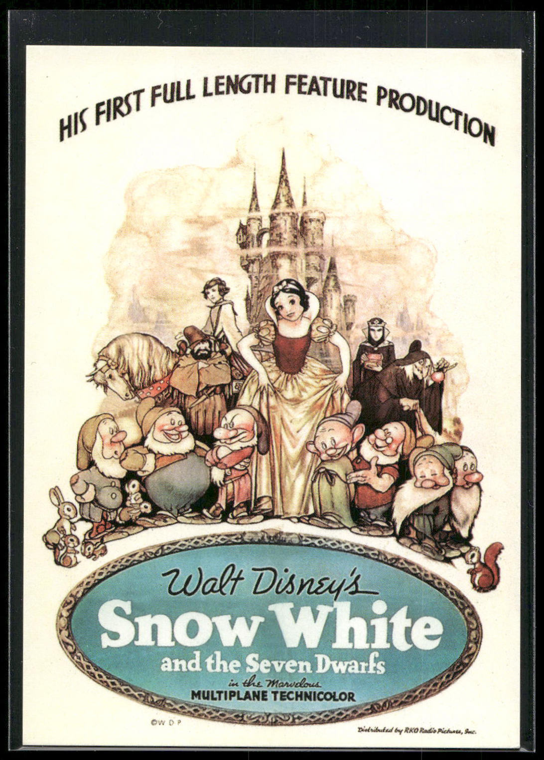 1993 SkyBox Snow White and the Seven Dwarfs #62 1937