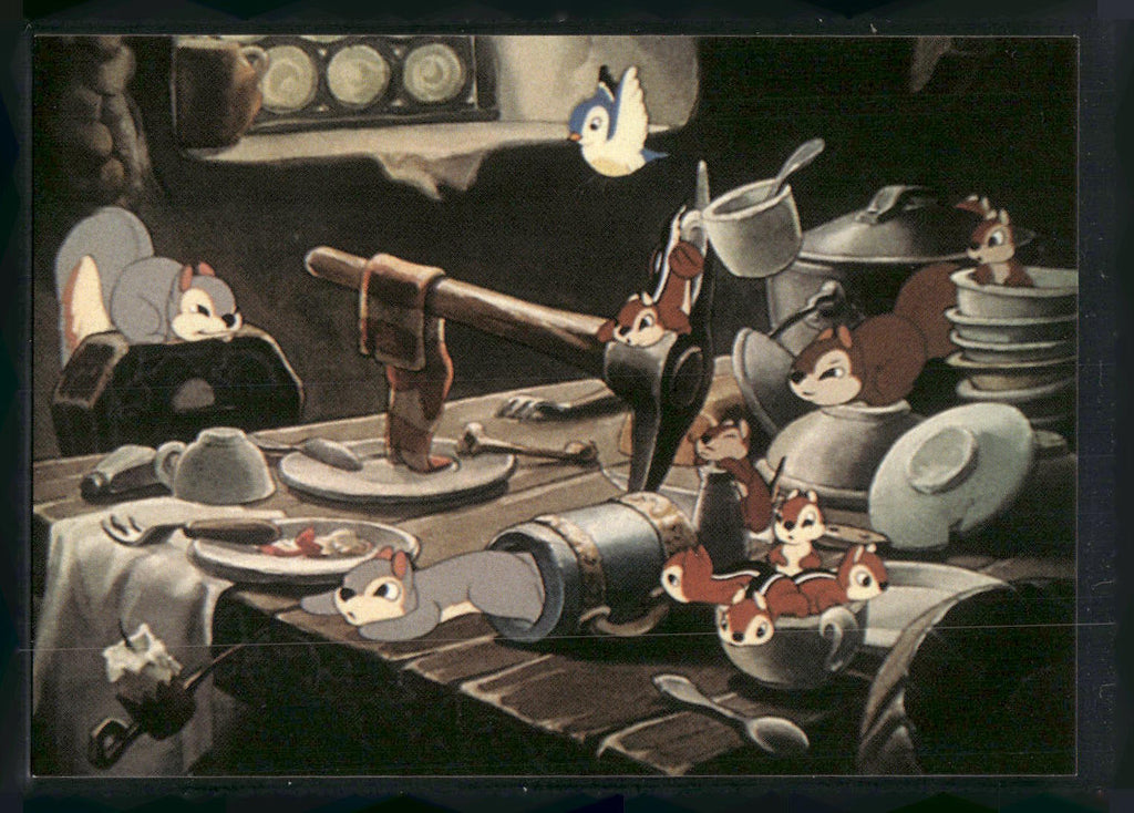 1993 SkyBox Snow White and the Seven Dwarfs #19 "Seven untidy little children."