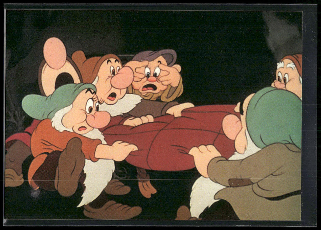 1993 SkyBox Snow White and the Seven Dwarfs #44 Bedtime