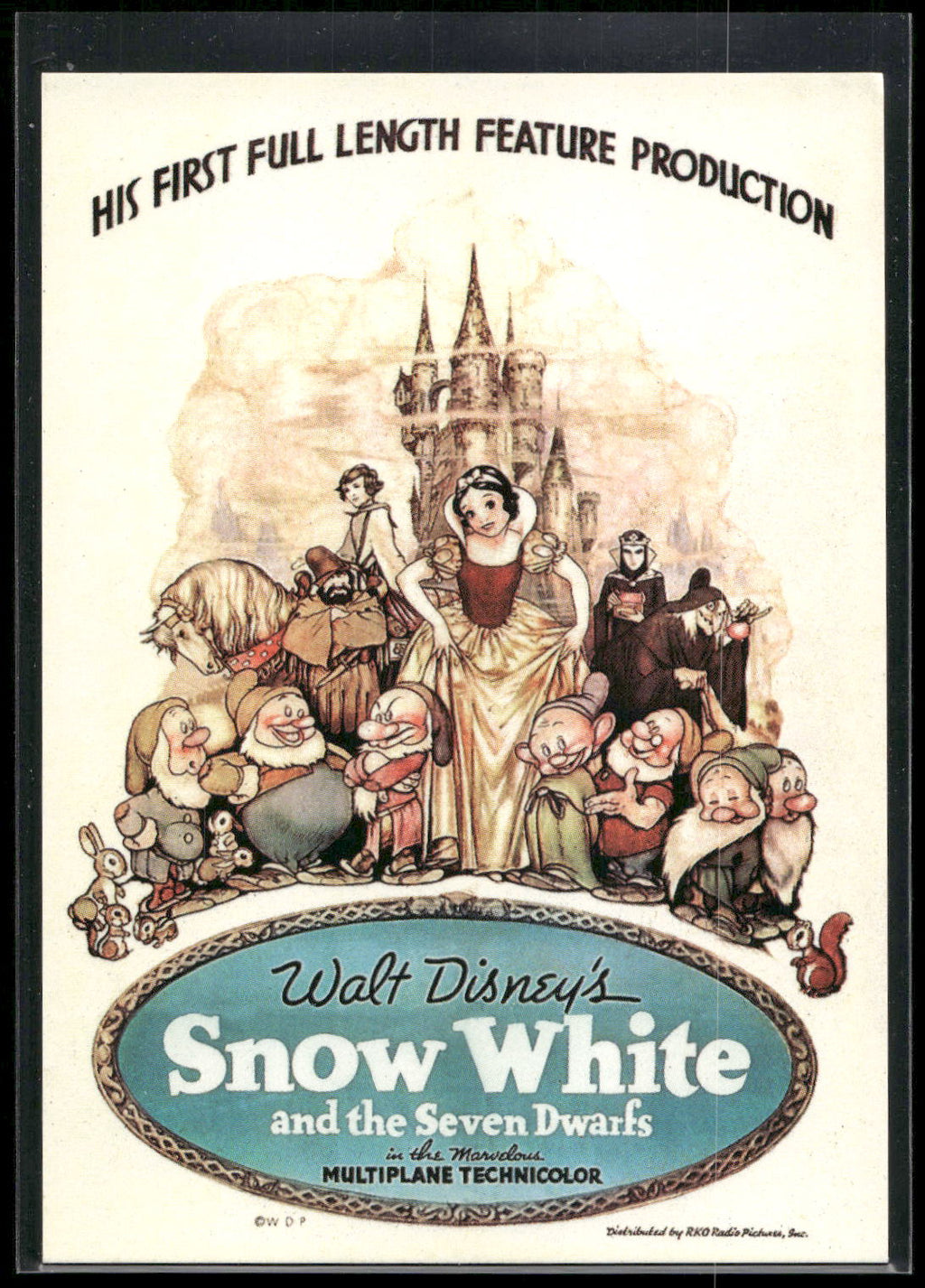 1993 SkyBox Snow White and the Seven Dwarfs #62 1937