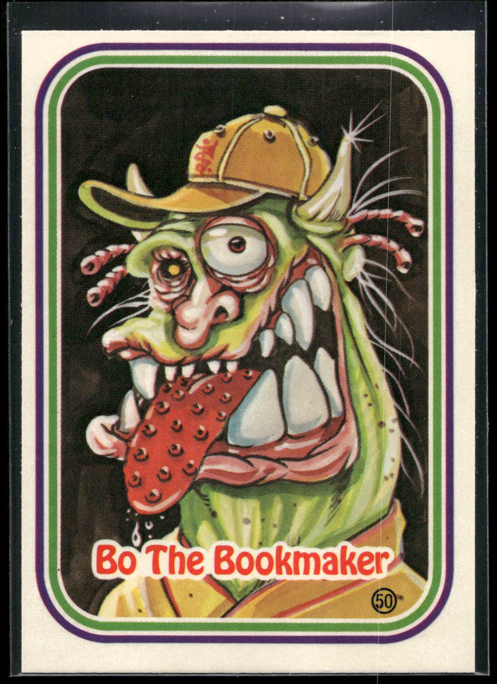 1988 Leaf Awesome All-Stars #50b Bo The Bookmaker
