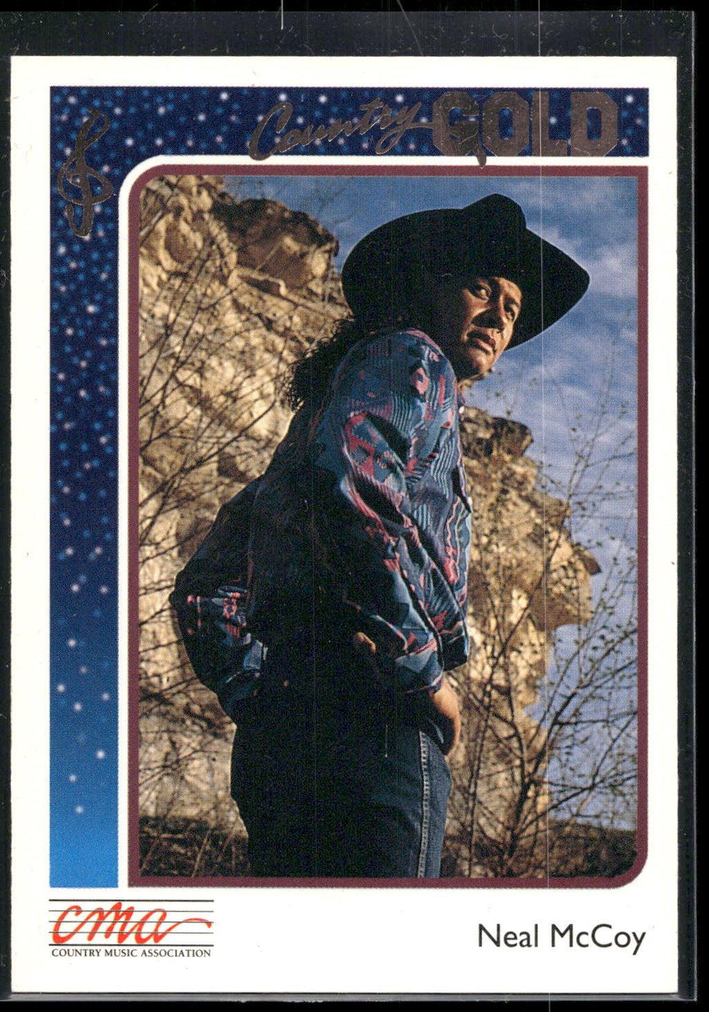 1992 Sterling Country Gold #14 Neal McCoy