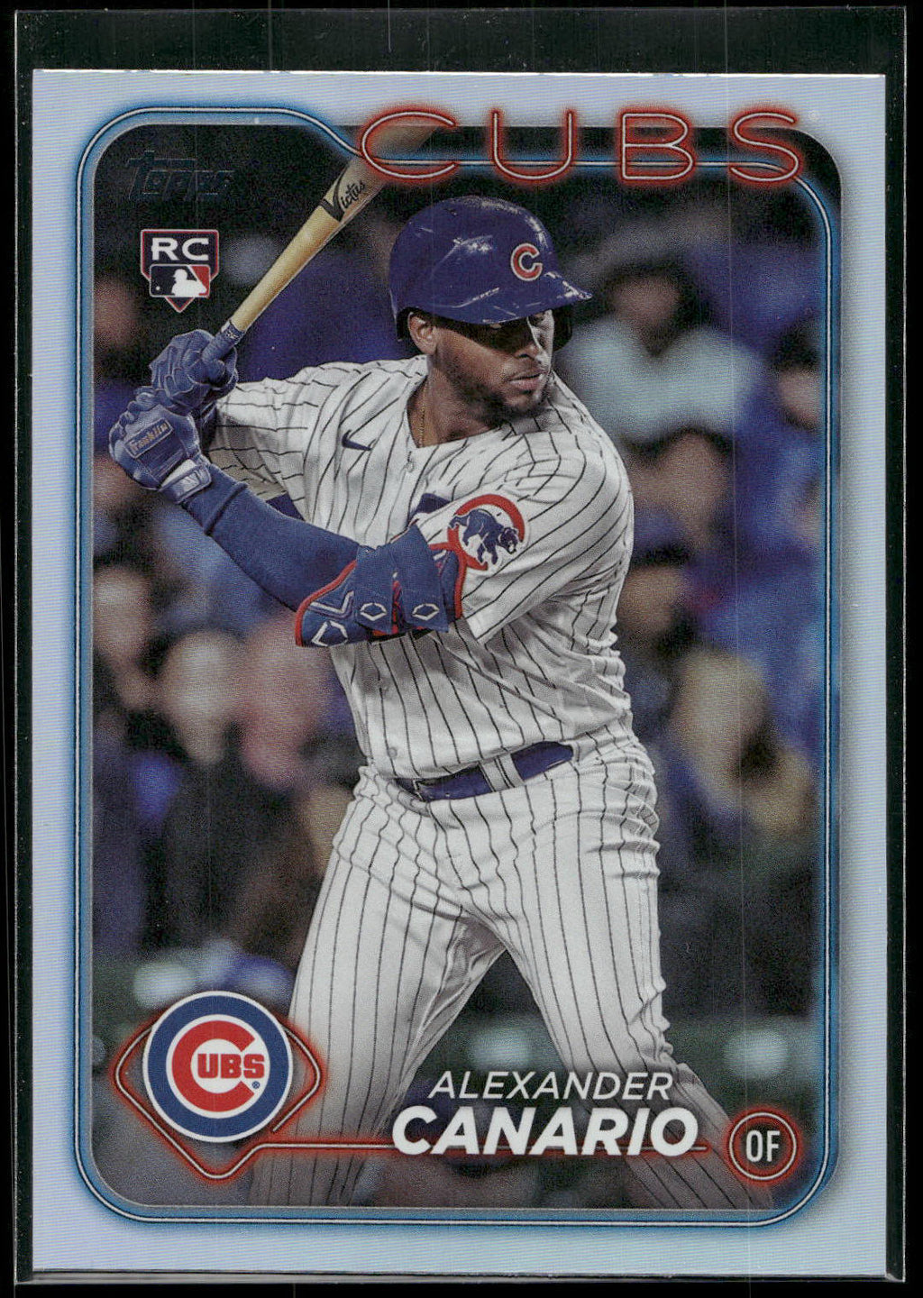 2024 Topps #452 Alexander Canario Rainbow Foil