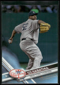 2017 Topps #465 CC Sabathia Rainbow Foil