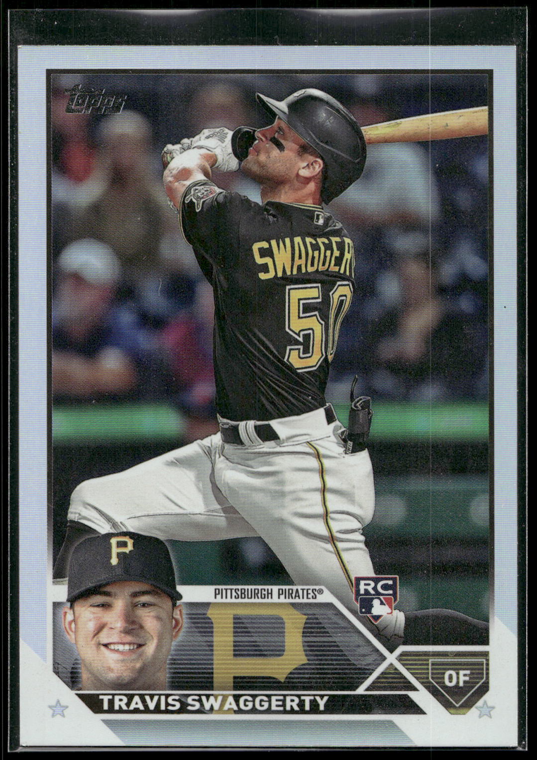 2023 Topps #67 Travis Swaggerty Rainbow Foil