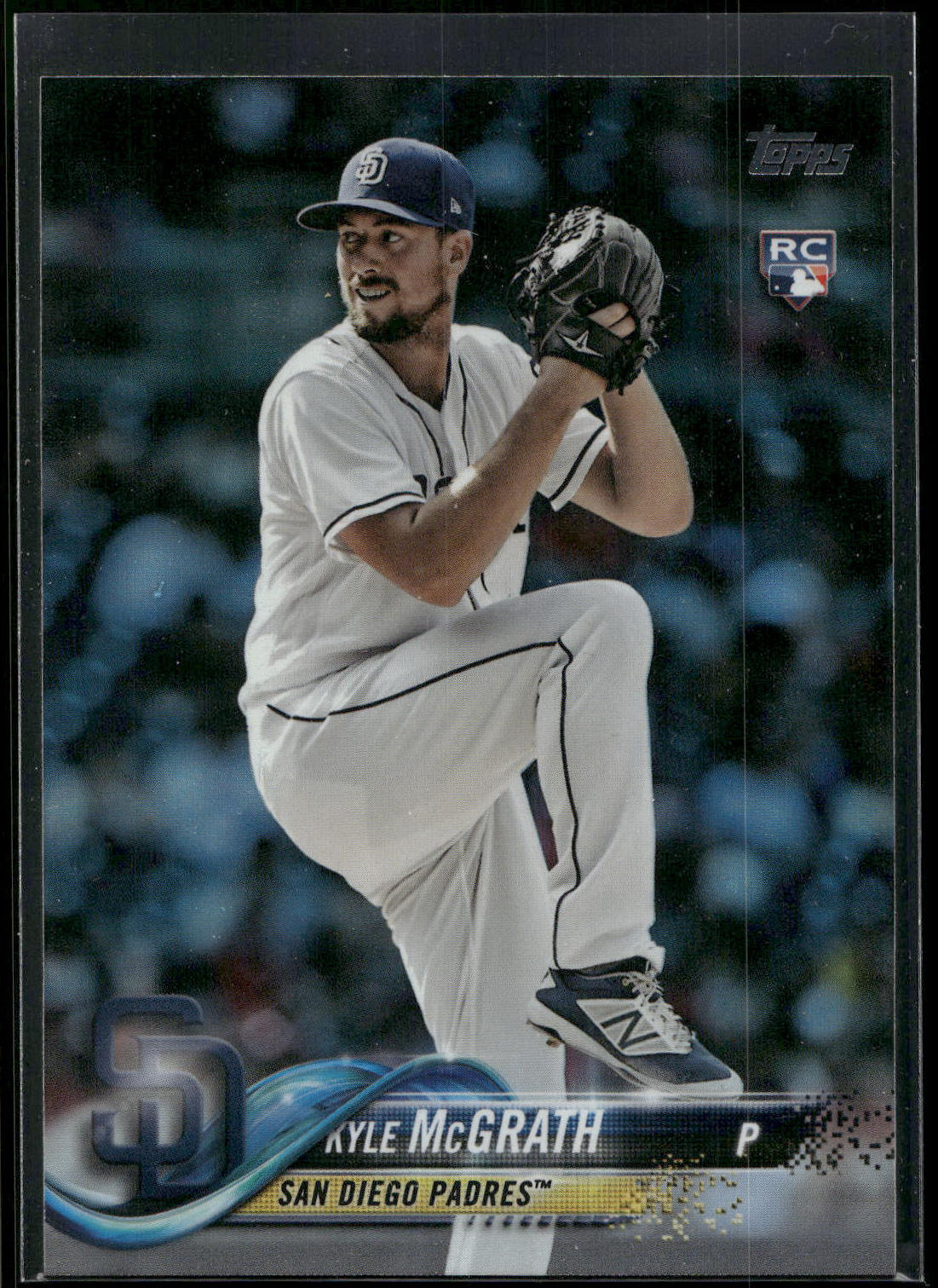 2018 Topps #376 Kyle McGrath Rainbow Foil