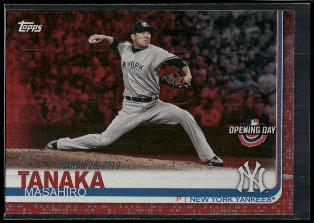 2019 Topps Opening Day #193 Masahiro Tanaka Red