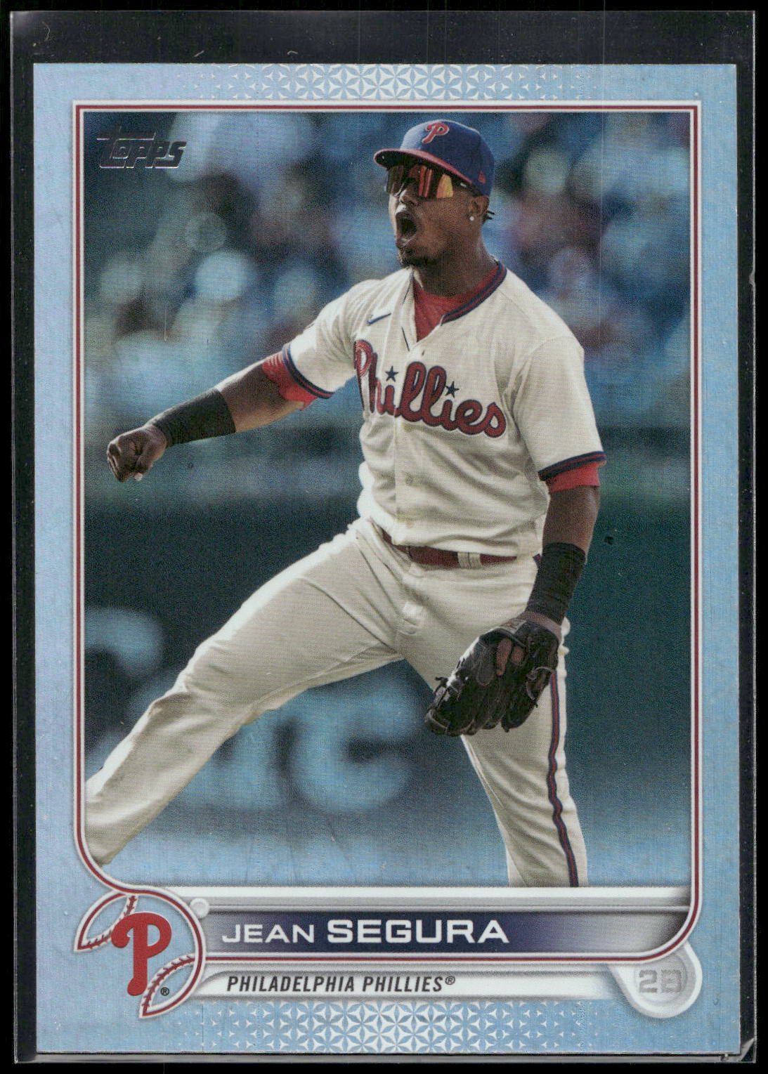 2022 Topps #178 Jean Segura Rainbow Foil