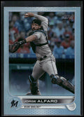 2022 Topps #36 Jorge Alfaro Rainbow Foil