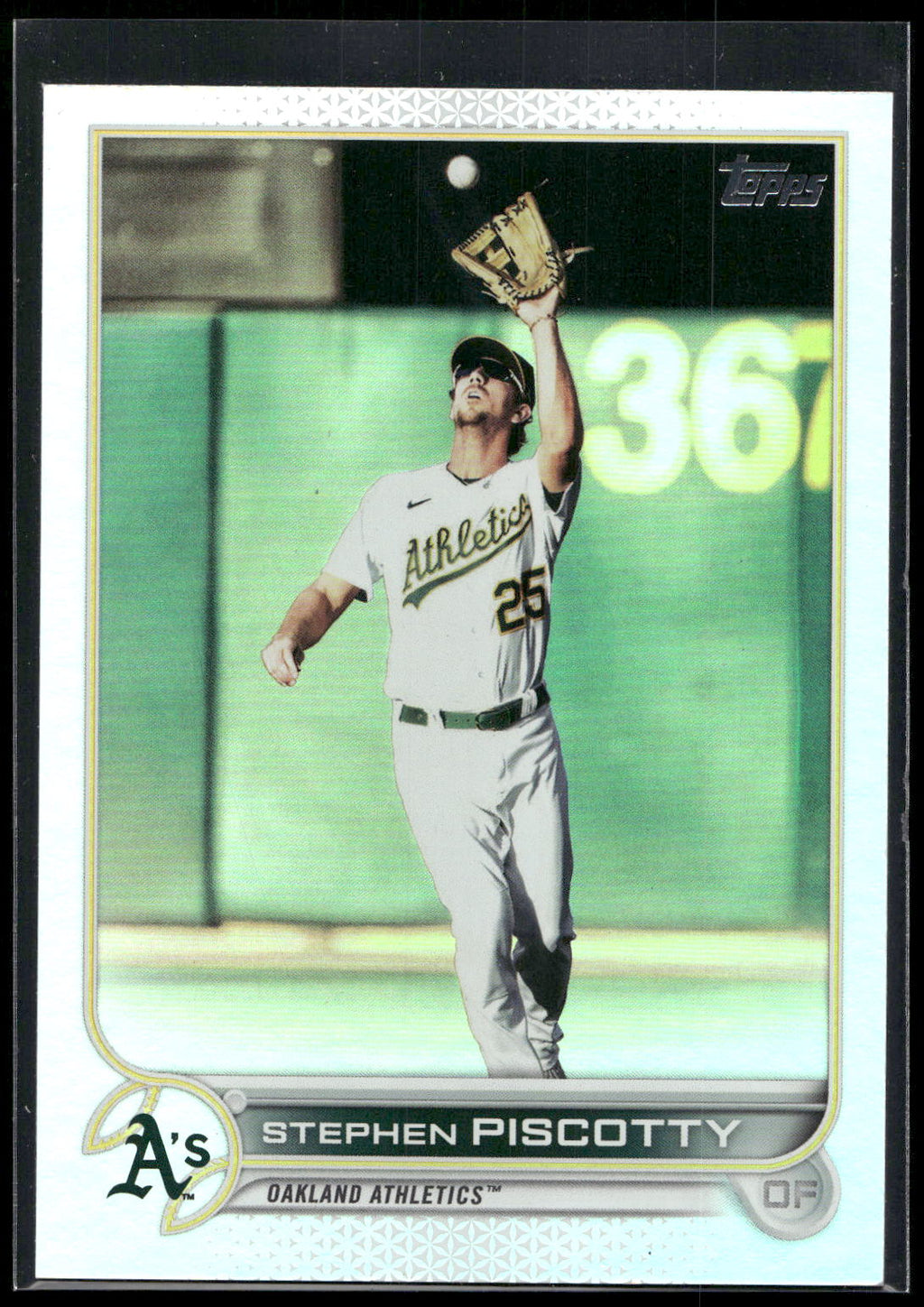 2022 Topps #349 Stephen Piscotty Rainbow Foil