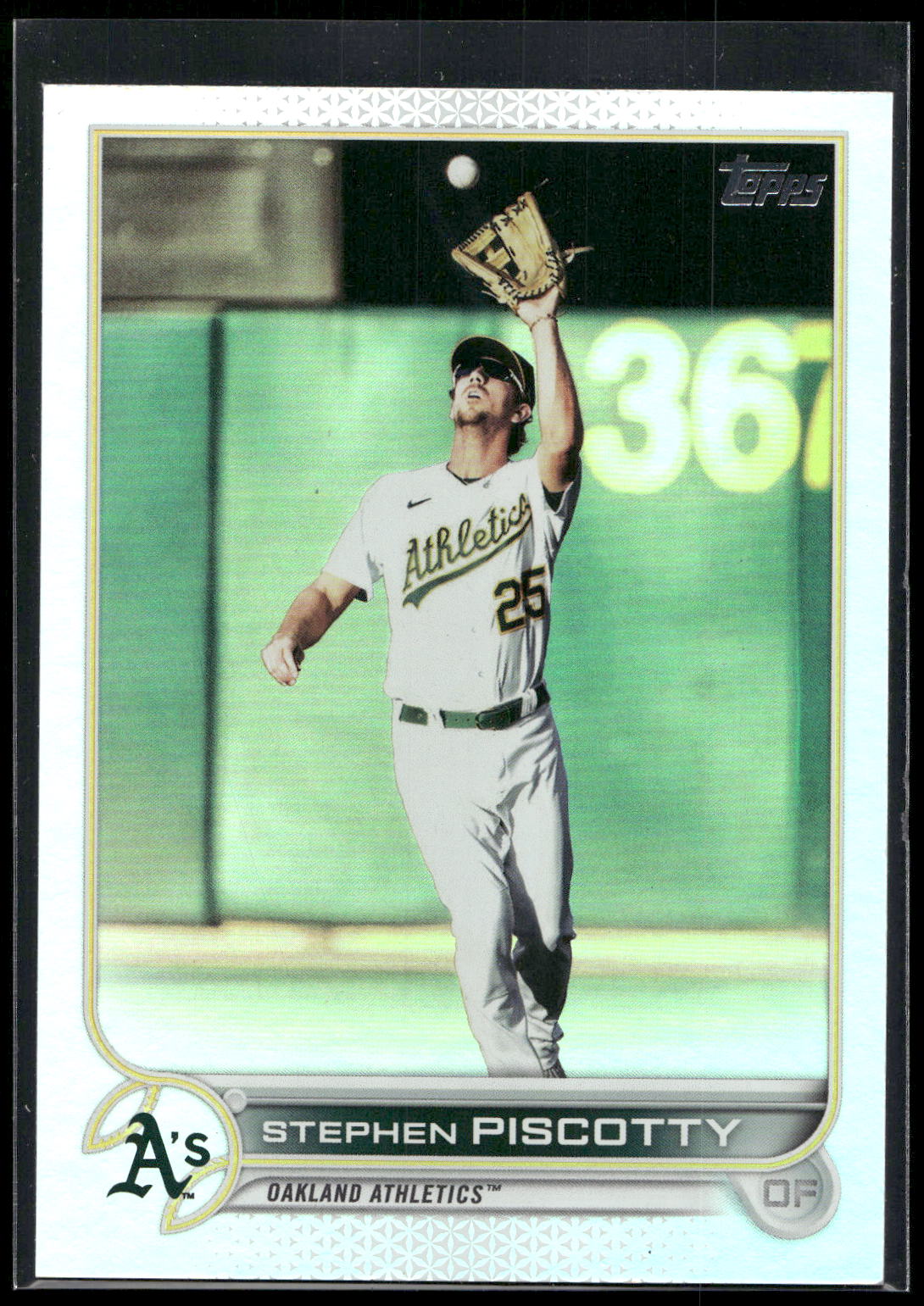 2022 Topps #349 Stephen Piscotty Rainbow Foil