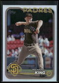 2024 Topps #429 Michael King Rainbow Foil