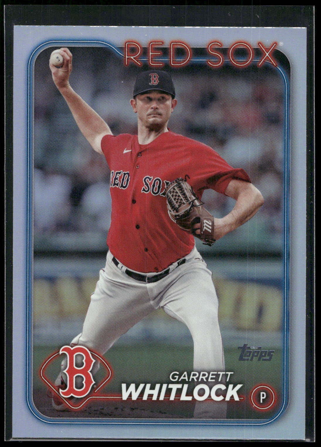 2024 Topps #477 Garrett Whitlock Rainbow Foil