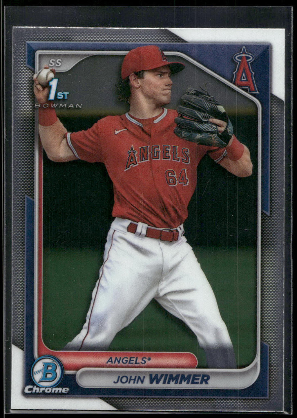 2024 Bowman #BCP-78 John Wimmer Chrome Prospects