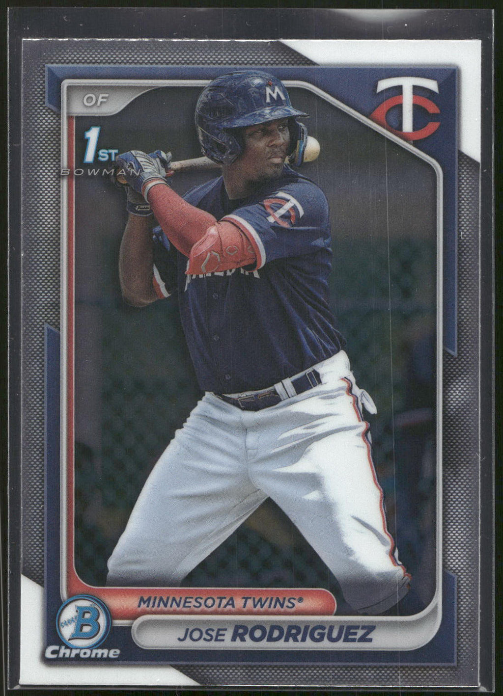 2024 Bowman #BCP-71 Jose Rodriguez Chrome Prospects