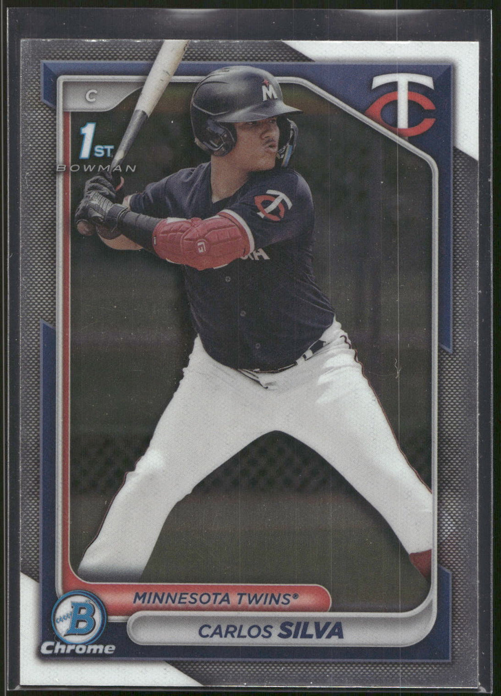 2024 Bowman #BCP-120 Carlos Silva Chrome Prospects
