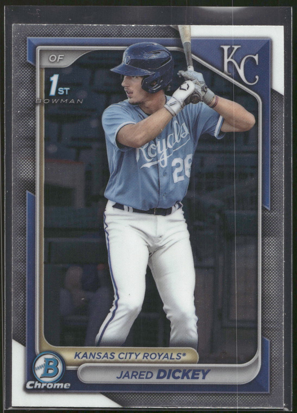 2024 Bowman #BCP-19 Jared Dickey Chrome Prospects