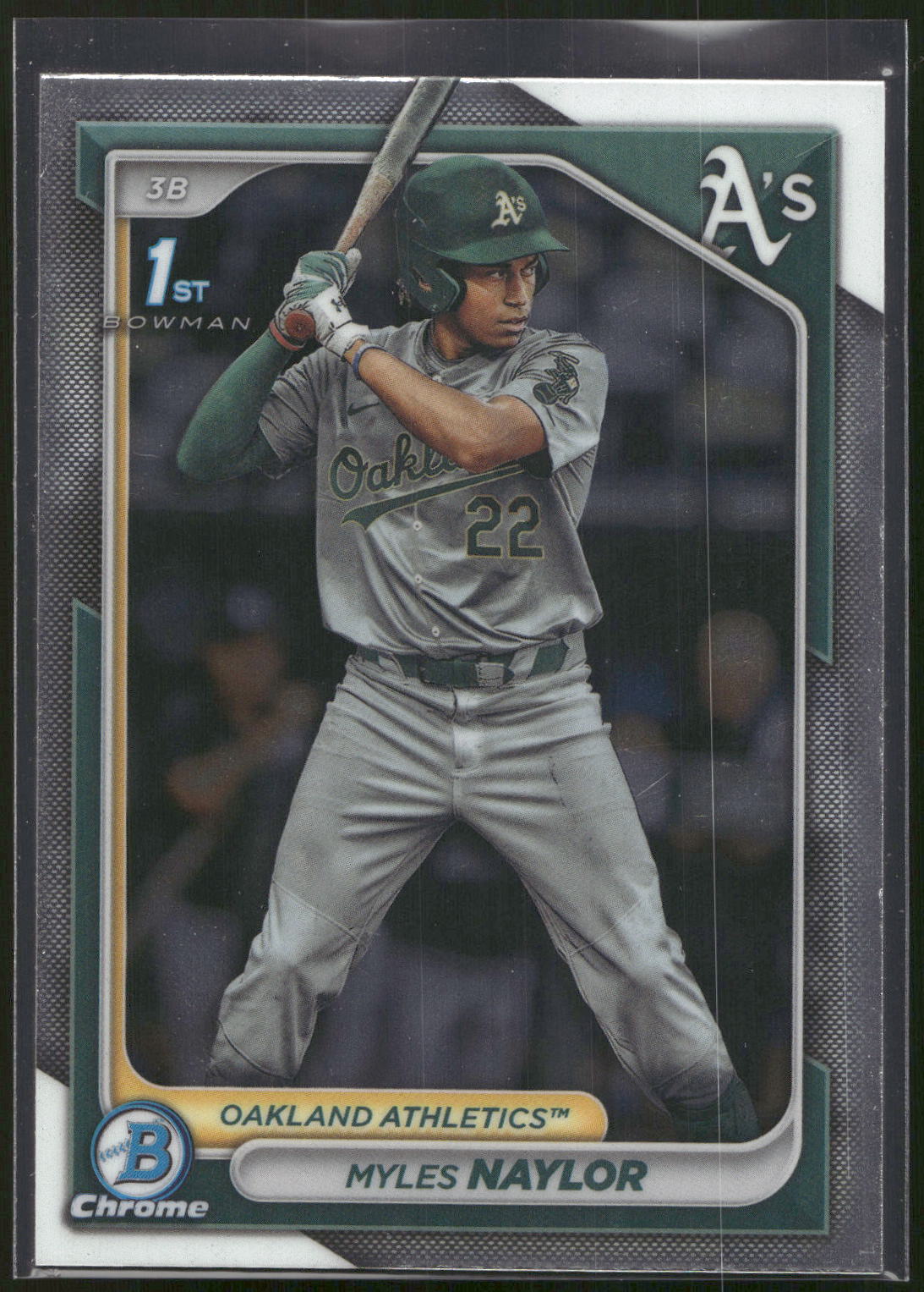 2024 Bowman #BCP-136 Myles Naylor Chrome Prospects