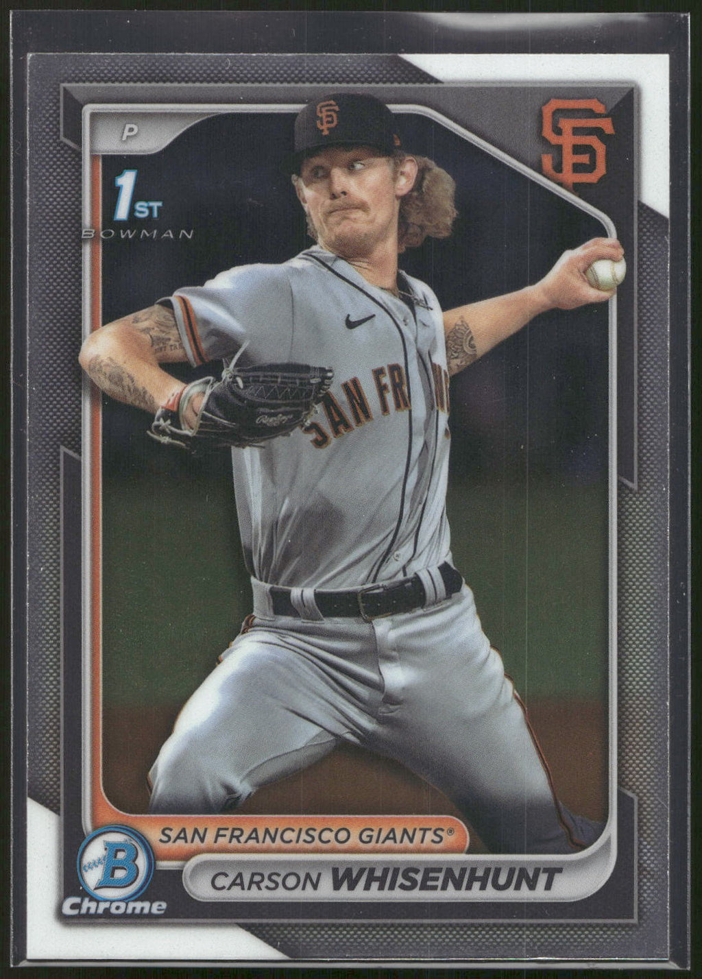2024 Bowman #BCP-96 Carson Whisenhunt Chrome Prospects