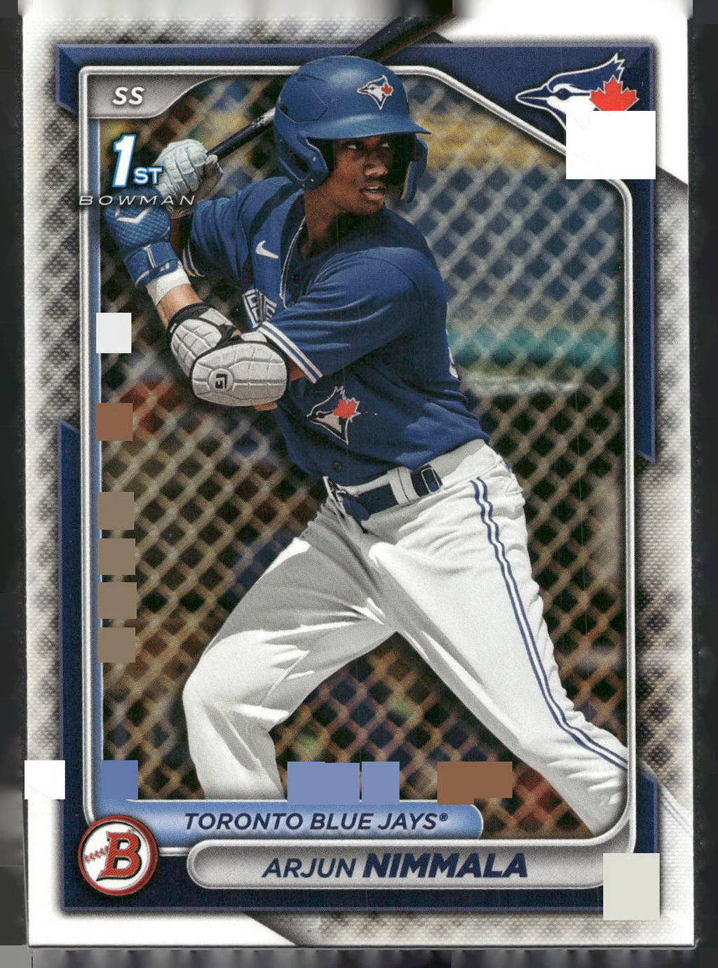 2024 Bowman #BP-142 Arjun Nimmala Prospects