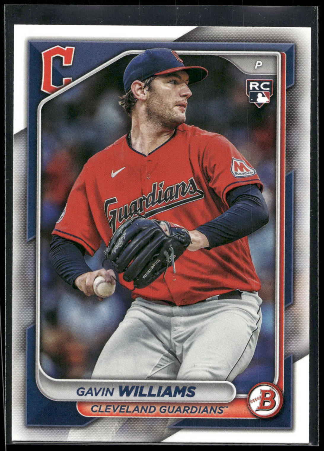2024 Bowman #66 Gavin Williams
