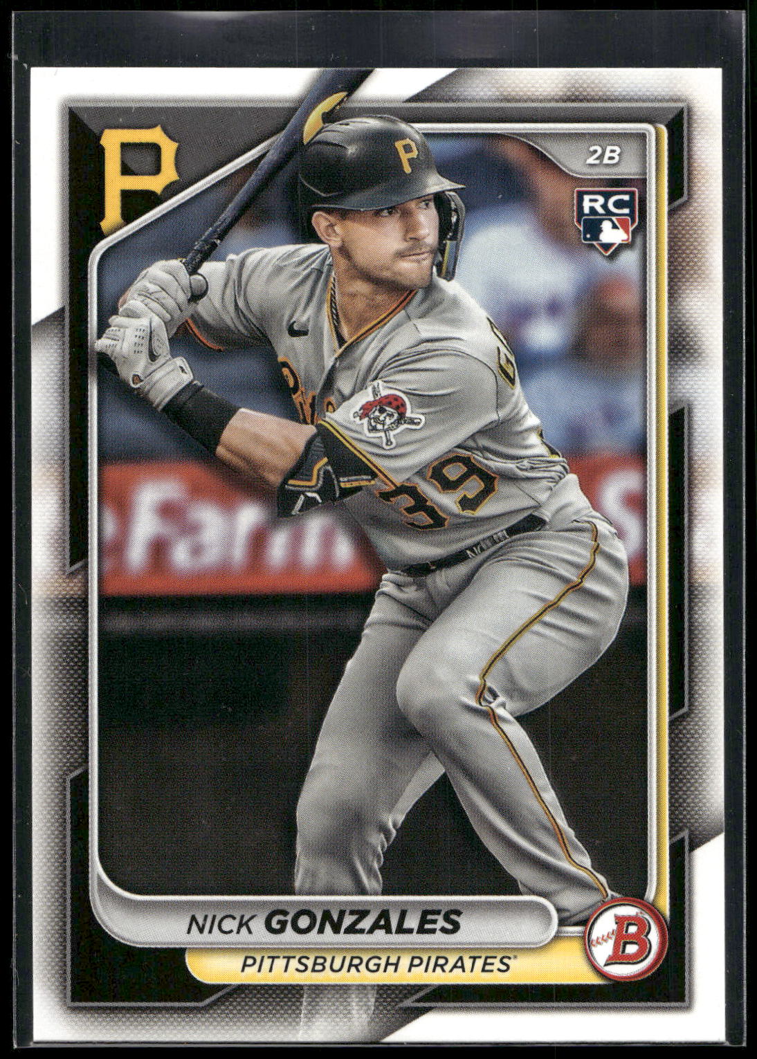 2024 Bowman #62 Nick Gonzales