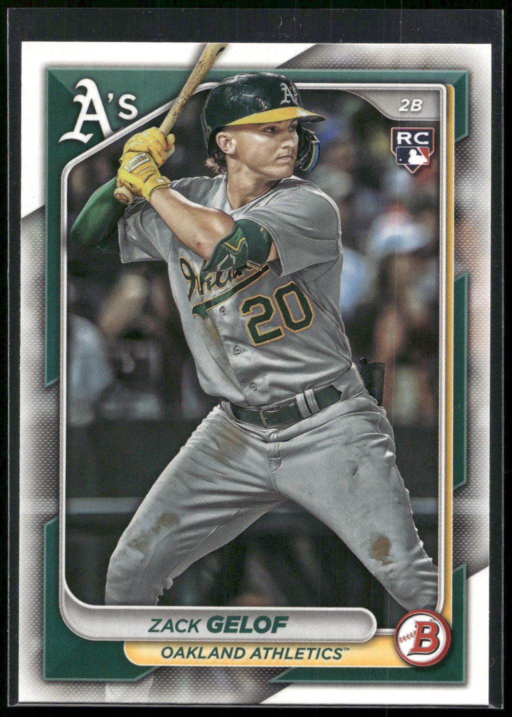 2024 Bowman #14 Zack Gelof
