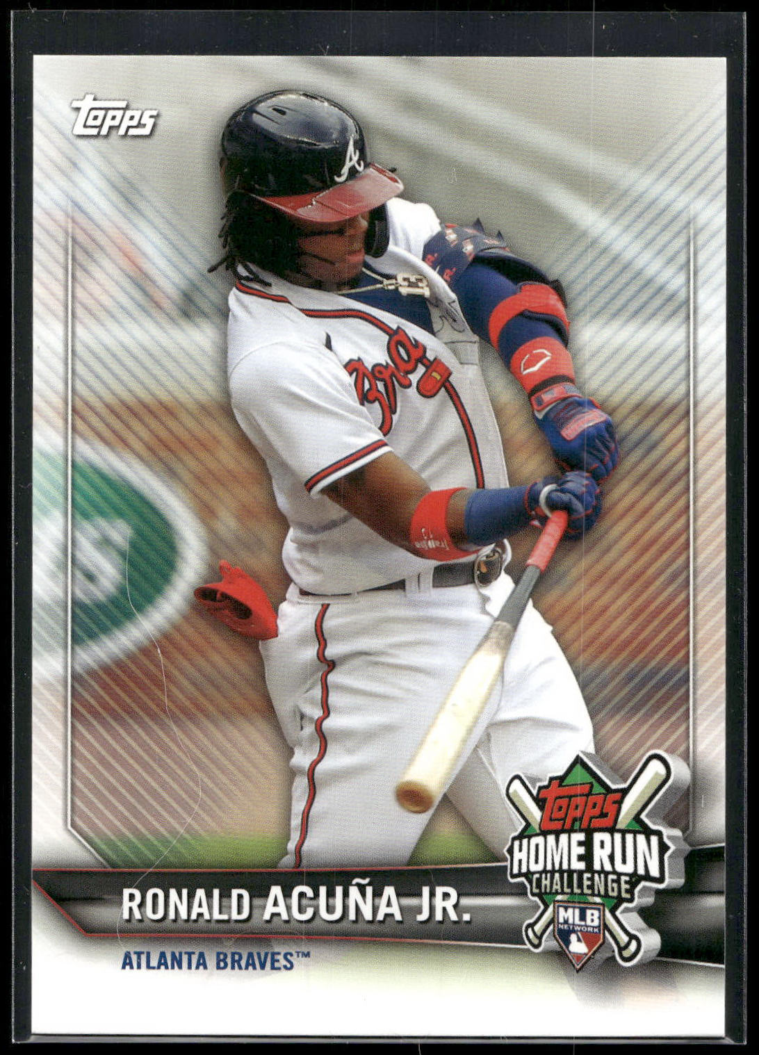 2021 Topps #HRC-2 Ronald Acuña Jr. Home Run Challenge (Series Two)
