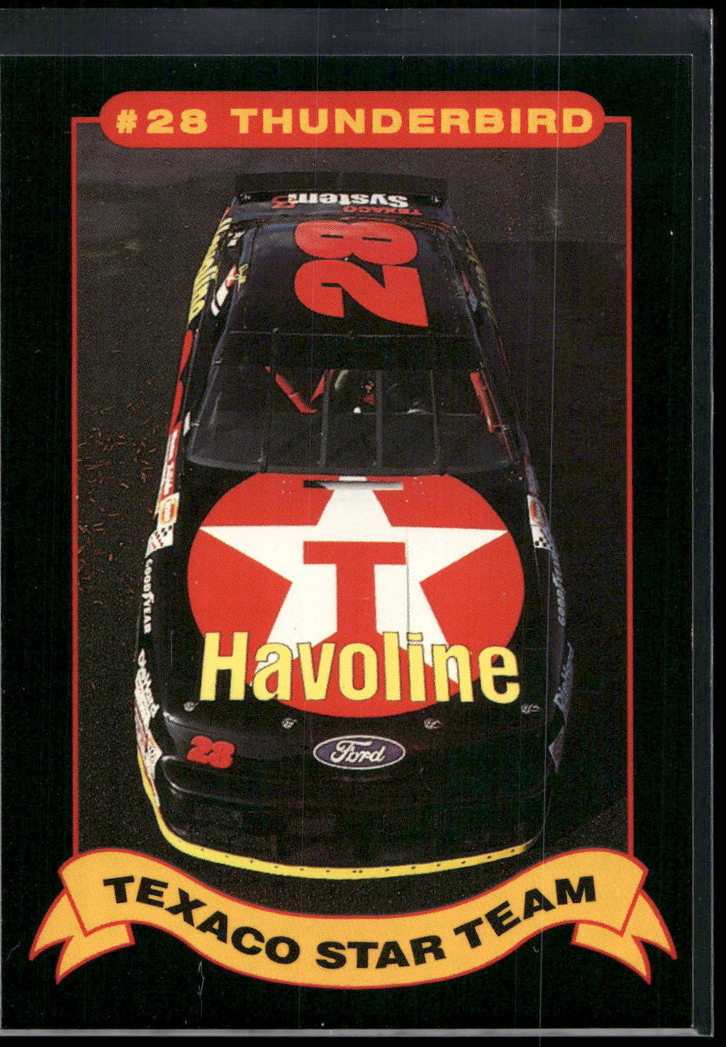 1992 Maxx Texaco Davey Allison #2 #28 Thunderbird