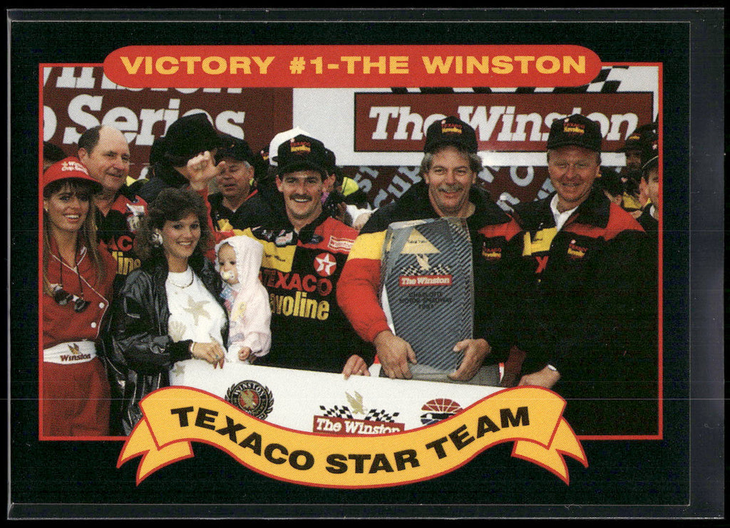 1992 Maxx Texaco Davey Allison #14 Victory #1 - The Winston