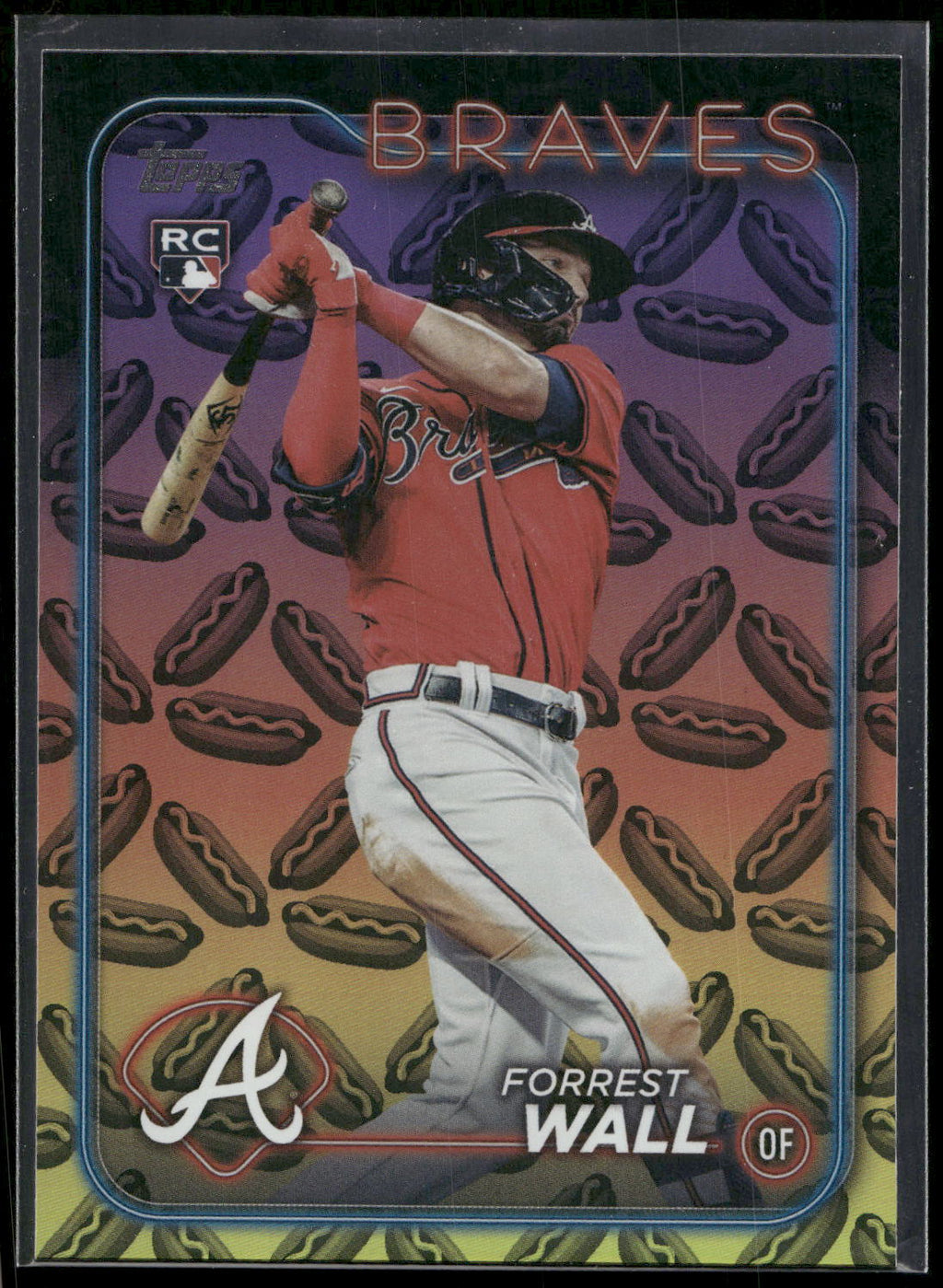 2024 Topps #391 Forrest Wall Holiday Hot Dogs