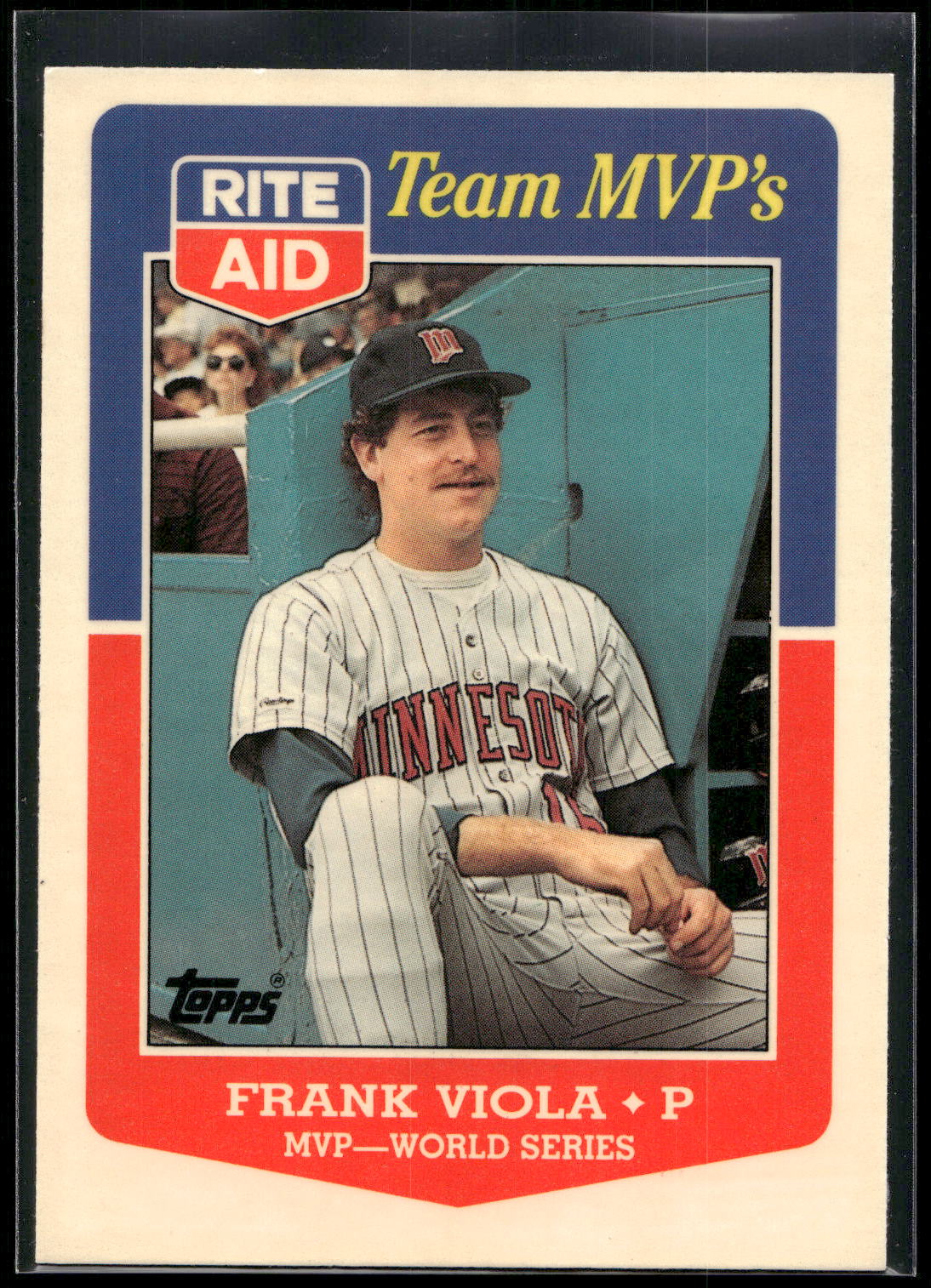 1988 Topps Rite-Aid Team MVP's #33 Frank Viola