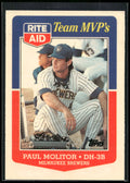 1988 Topps Rite-Aid Team MVP's #20 Paul Molitor