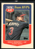 1988 Topps Rite-Aid Team MVP's #1 Dale Murphy
