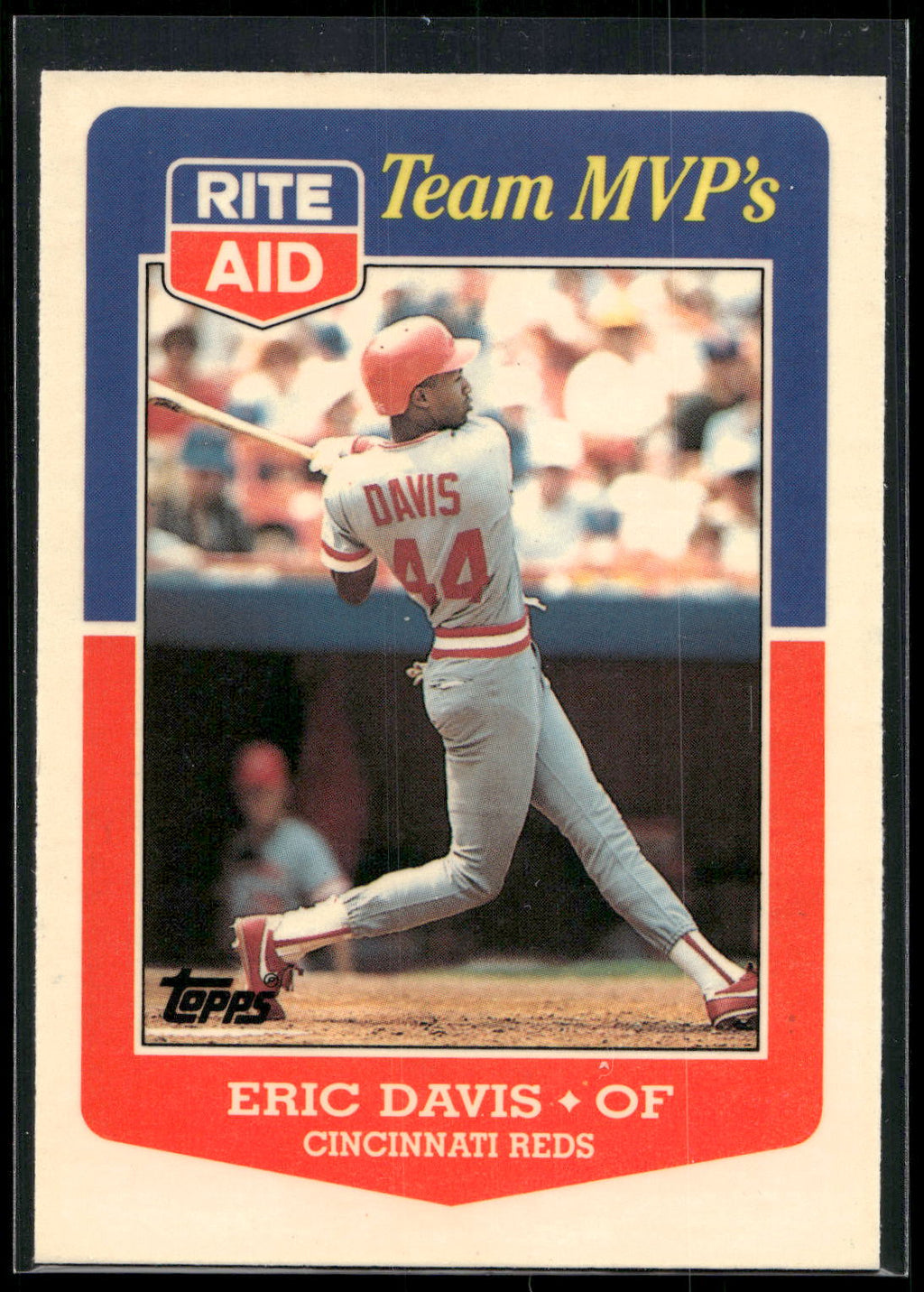1988 Topps Rite-Aid Team MVP's #3 Eric Davis