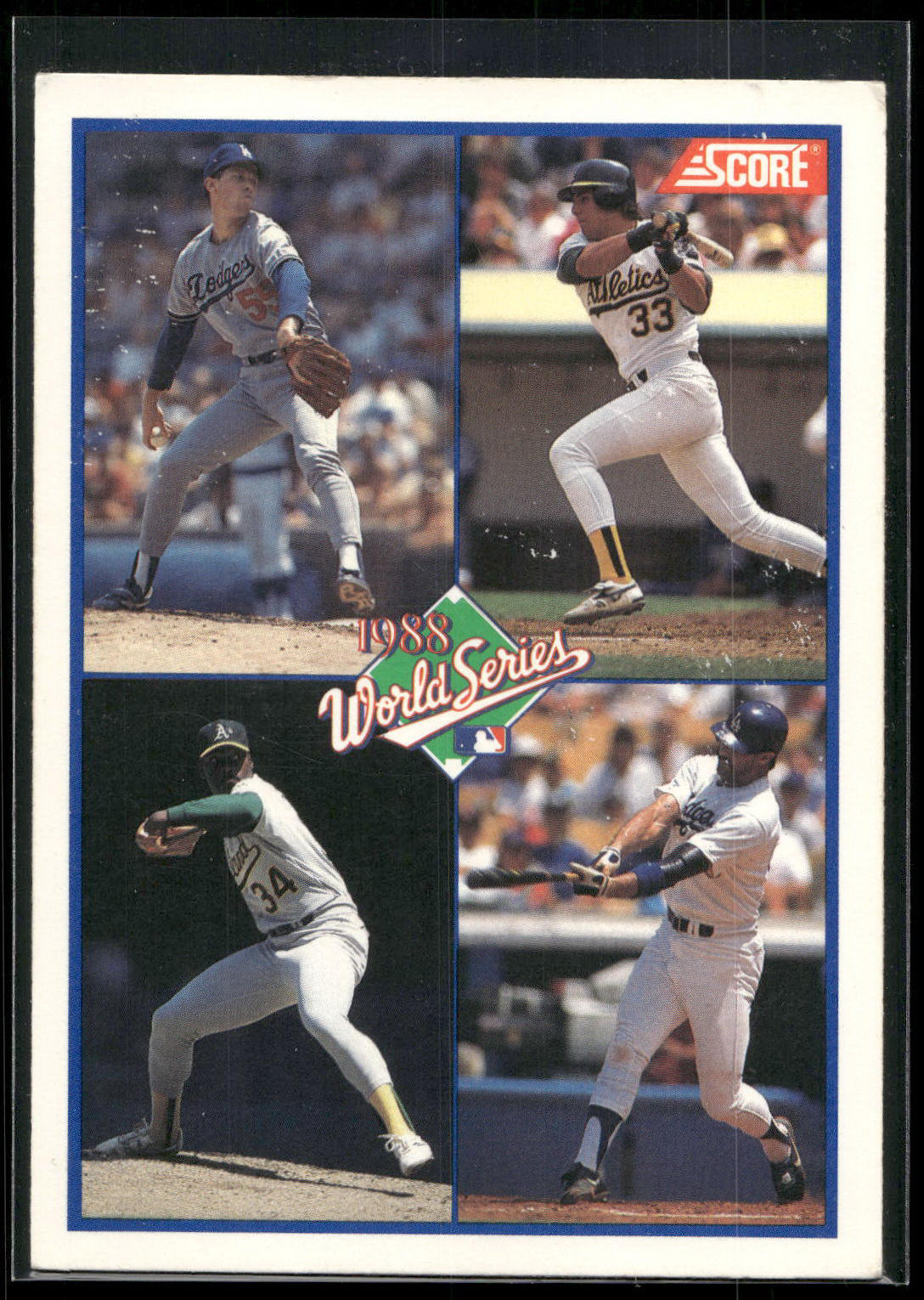 1989 Score #582 1988 World Series