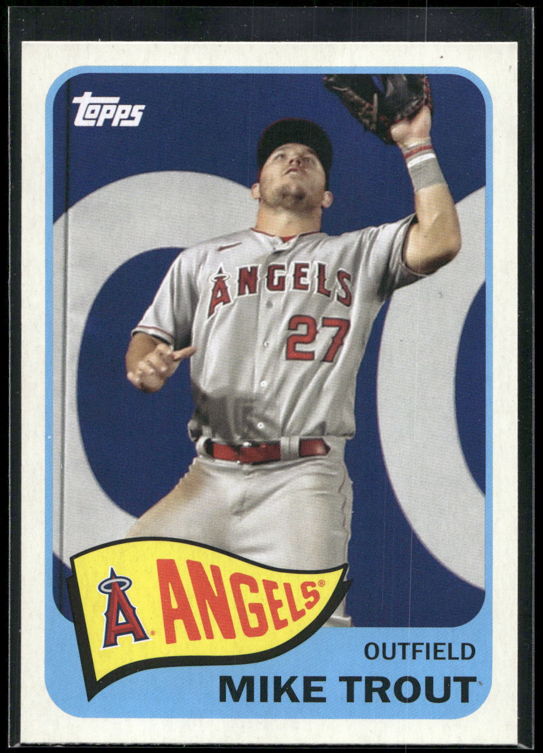 2021 Topps #T65-3 Mike Trout 1965 Topps Redux