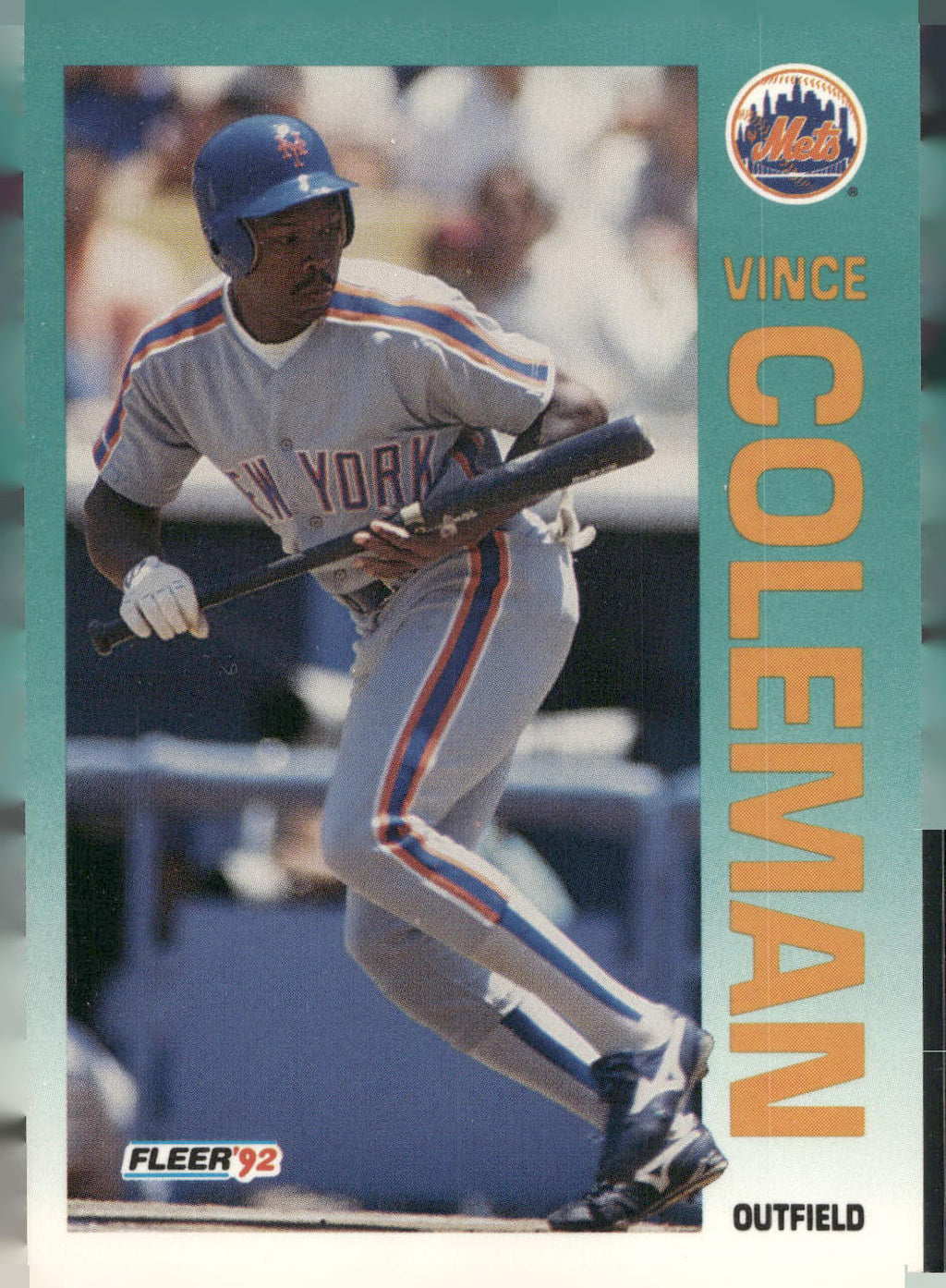 1992 Fleer #500 Vince Coleman