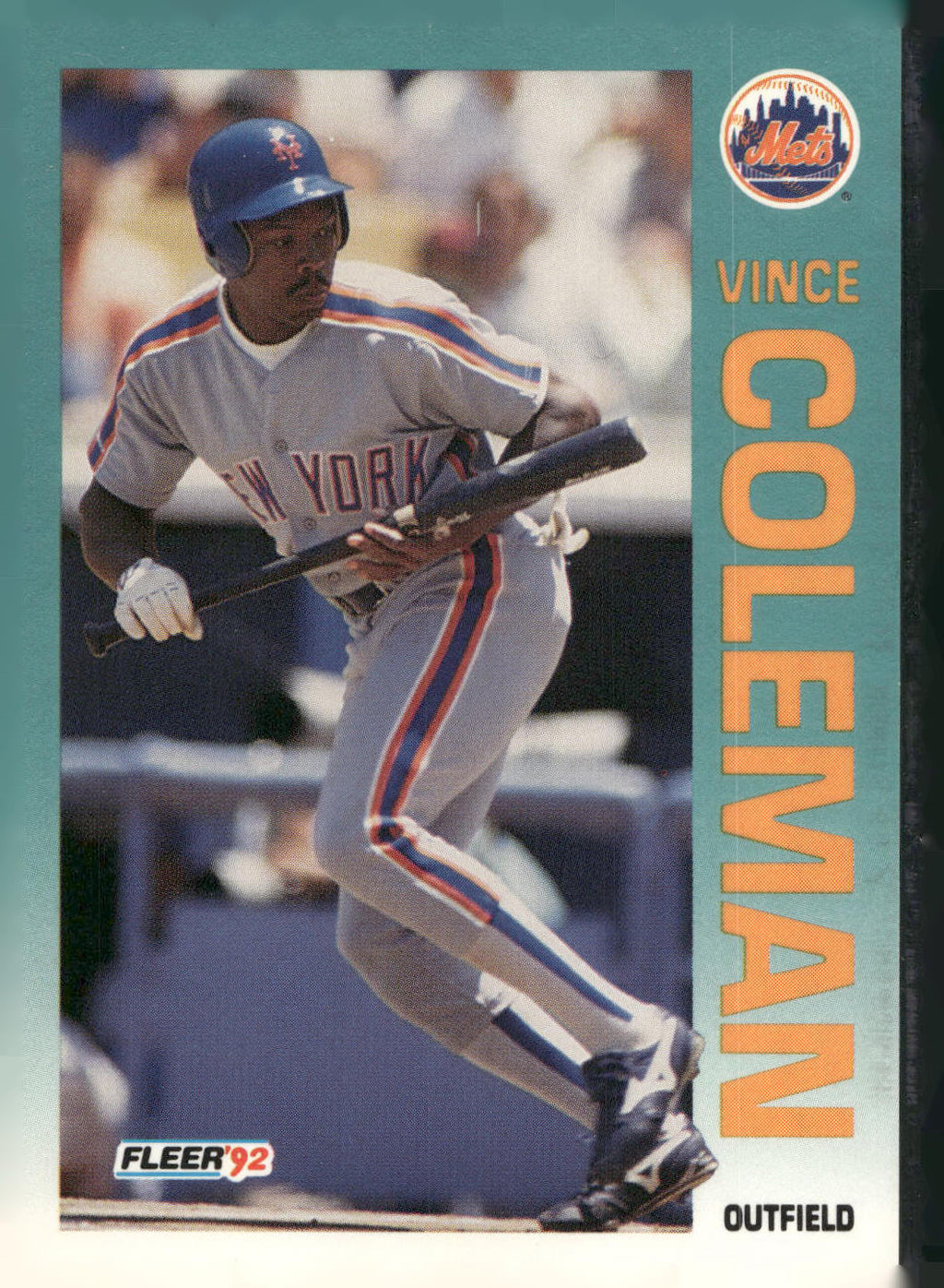 1992 Fleer #500 Vince Coleman