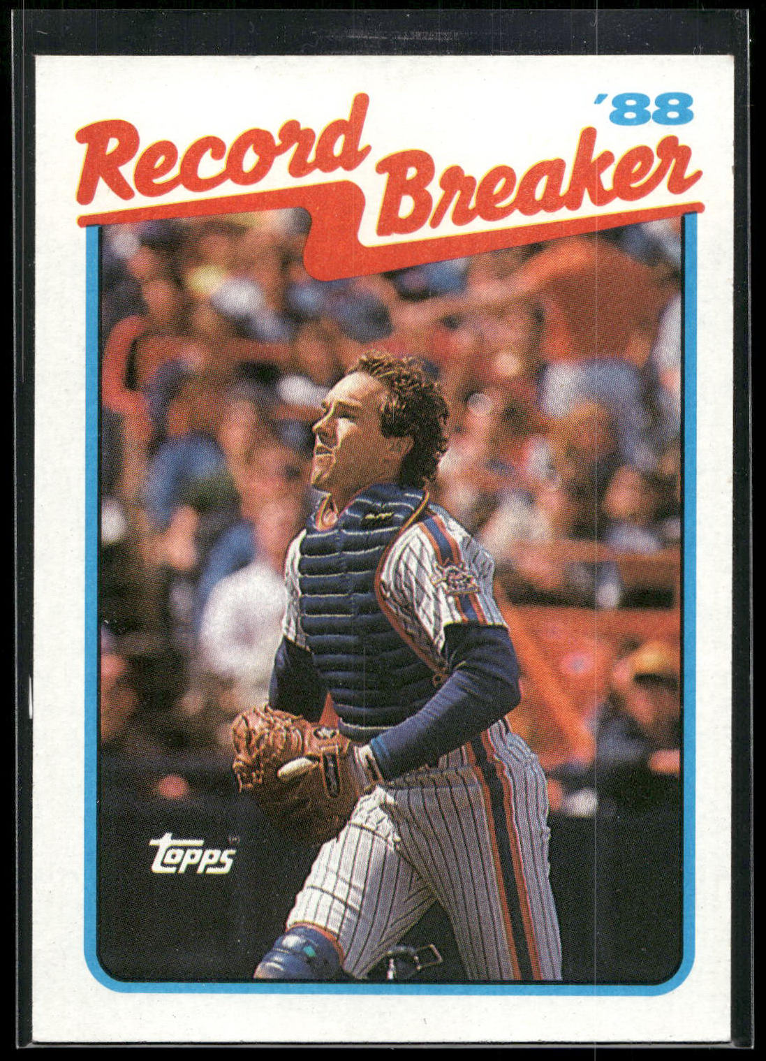 1989 Topps #3 Gary Carter