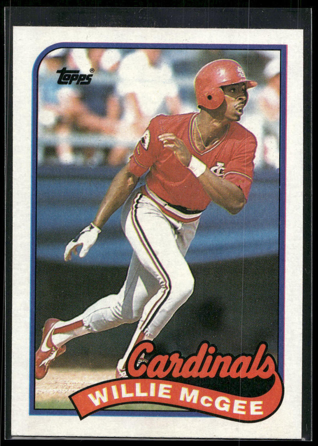 1989 Topps #640 Willie McGee